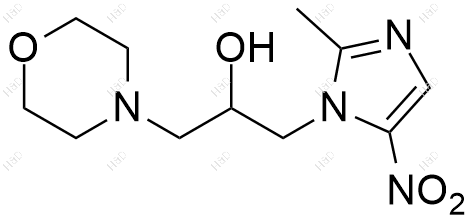 吗啉硝唑结构式