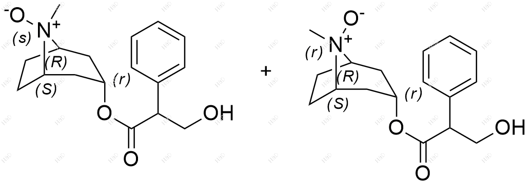 阿托品N-氧化物结构式