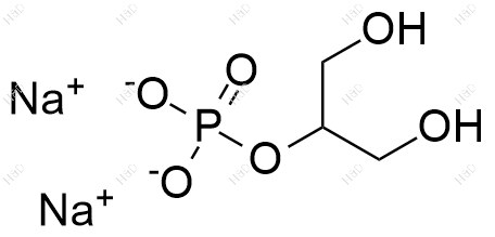 β-甘油磷酸二钠结构式