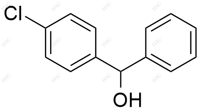 4-氯二苯甲醇结构式