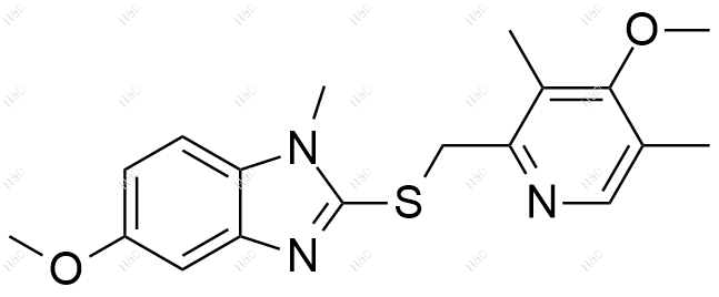 埃索美拉唑杂质50结构式