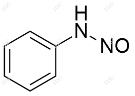 N-亚硝基苯胲胺结构式