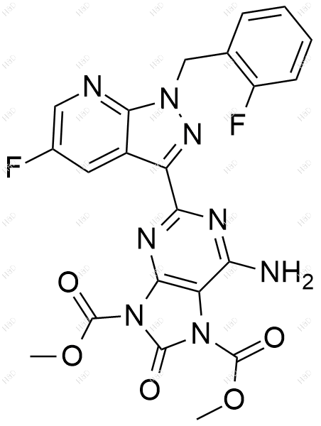 维立西呱杂质63结构式