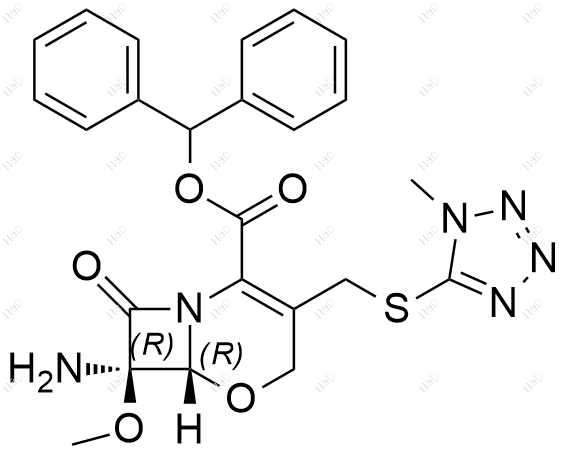 拉氧头孢杂质7结构式