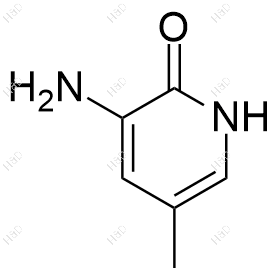2-羟基-3-氨基-5-甲基吡啶化学结构式