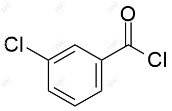 3-氯苯甲酰氯化学结构式