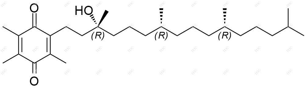 D-α-托可醌结构式