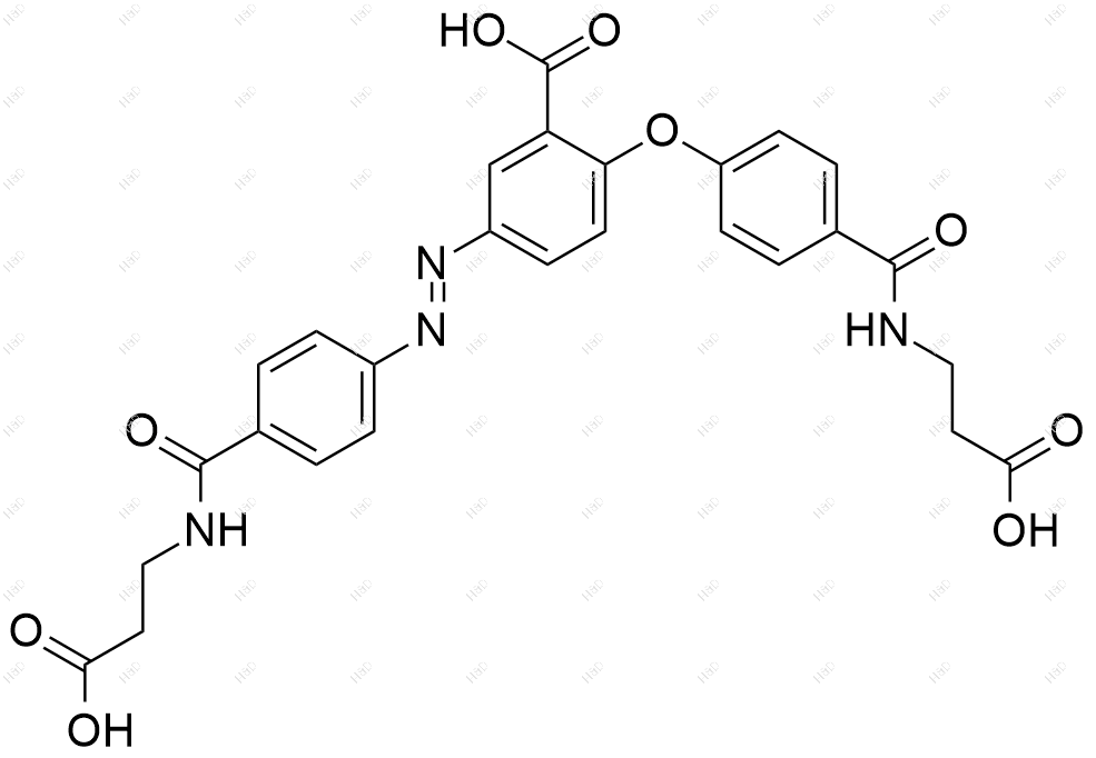 巴柳氮杂质9结构式