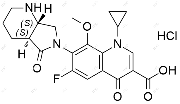 莫西沙星杂质73结构式