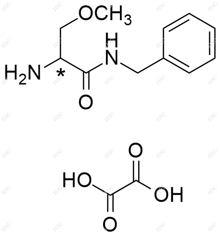 拉科酰胺EP杂质D-消旋（草酸盐）结构式