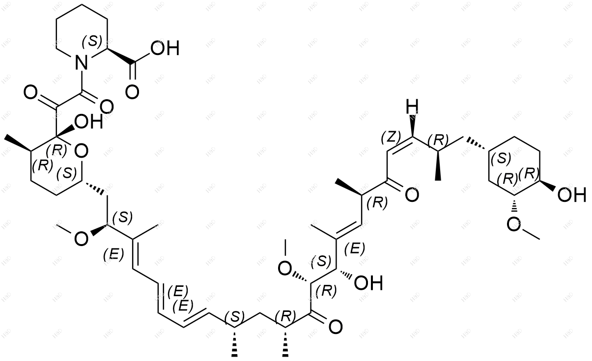 西罗莫司杂质14结构式