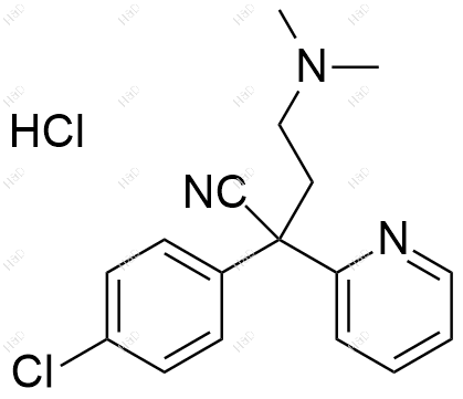 氯苯那敏杂质19(盐酸盐)结构式