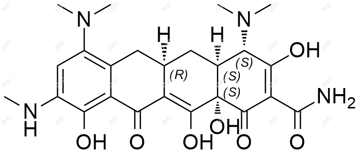 米诺环素杂质32结构式