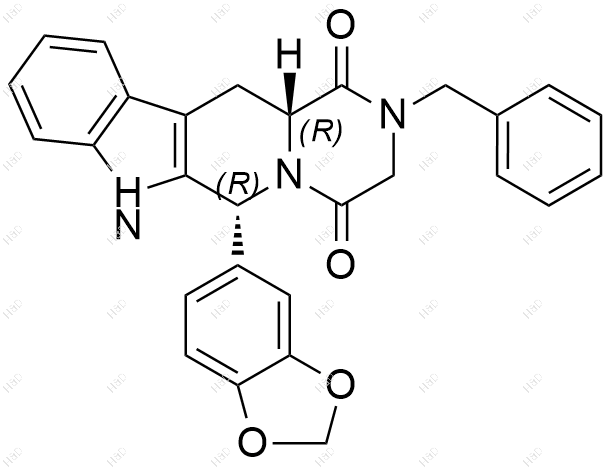 他达拉非杂质84结构式