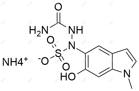 卡络磺钠杂质33(铵盐)结构式