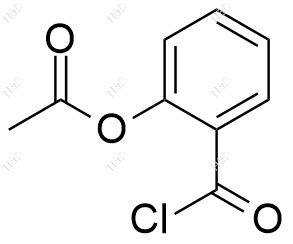 邻乙酰水杨酰氯化学结构式