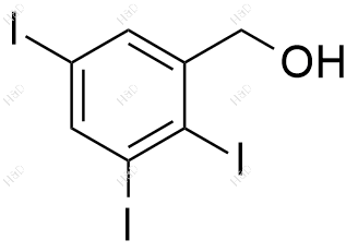 2,3,5-三碘苯甲基醇结构式