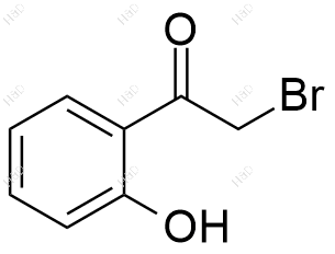 2-溴-2′-羟基苯乙酮化学结构式
