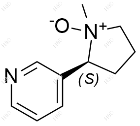 烟碱 1'-N-氧化物化学结构式