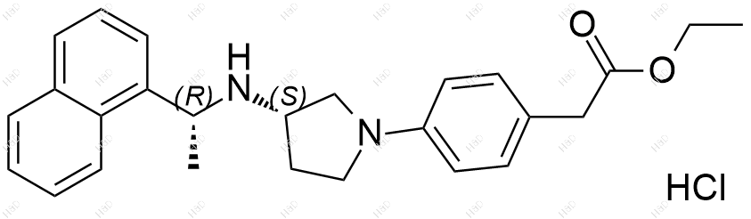伊万卡塞杂质18(盐酸盐）结构式