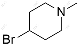 N-甲基-4-溴哌啶结构式