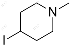 N-甲基-4-碘哌啶结构式