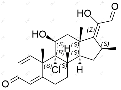 倍氯米松杂质24化学结构式