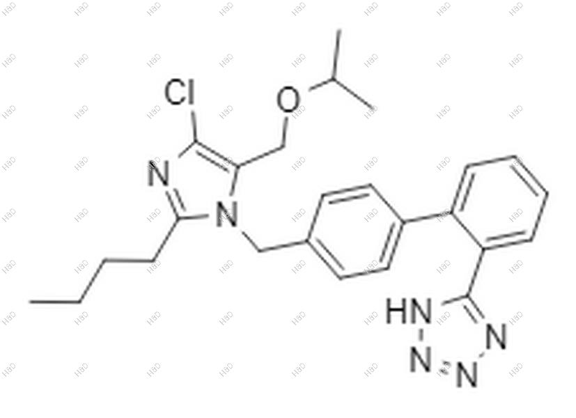 氯沙坦EP杂质F结构式