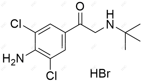 克伦特罗杂质B(氢溴酸盐)结构式