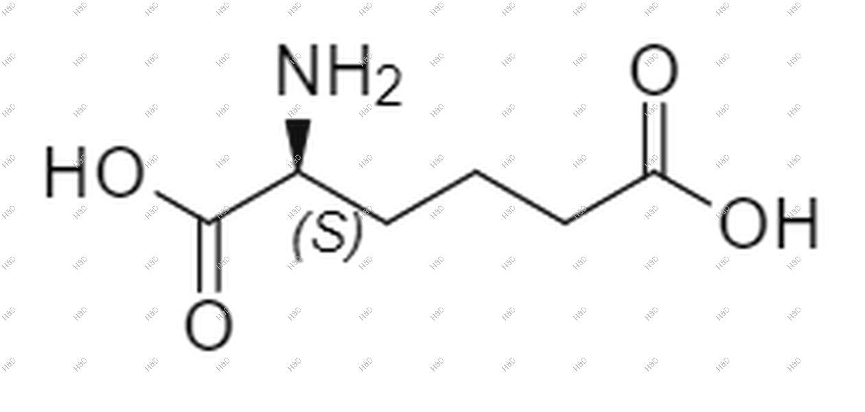 L-2-氨基己二酸化学结构式
