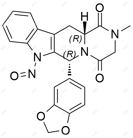 N-亚硝基他达拉非结构式