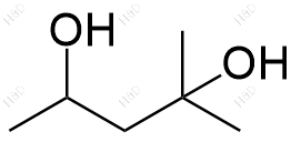 2-甲基-2,4-戊二醇化学结构式