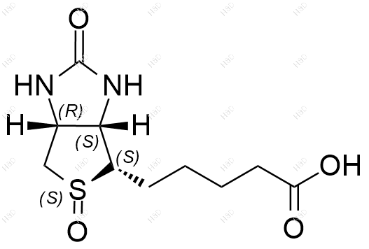 生物素(S)-亚砜结构式