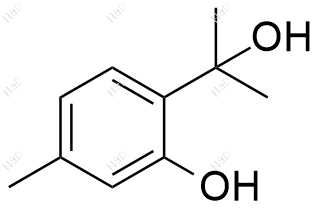 8-羟基百里香酚结构式