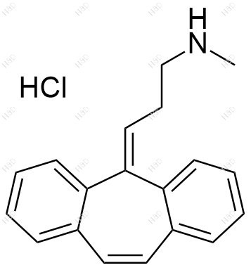 环苯扎林杂质2(盐酸盐)结构式