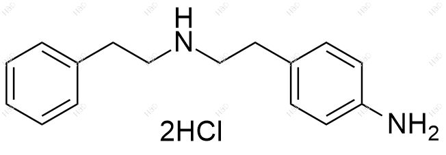 米拉贝隆杂质30(双盐酸盐)结构式