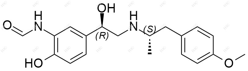 福莫特罗EP杂质I(R,S-Isomer)结构式