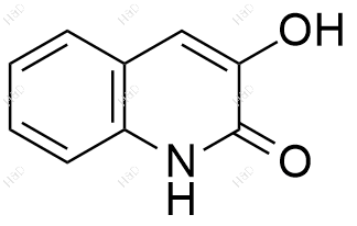 3-羟基喹啉-2-酮化学结构式
