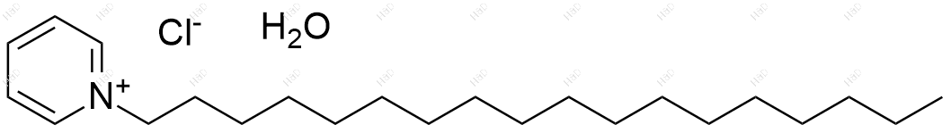 西吡氯铵杂质3(一水合物)化学结构式
