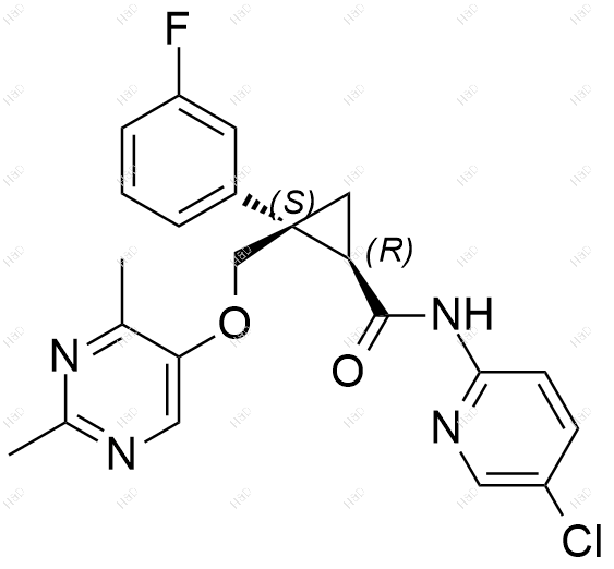 莱博雷生杂质7结构式