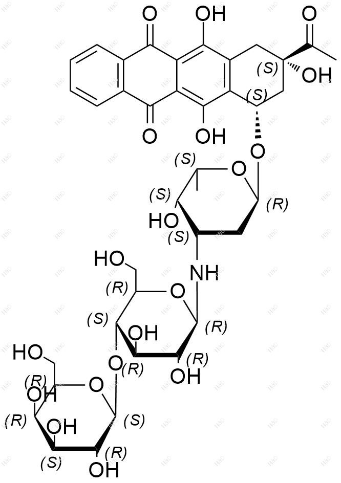 伊达比星杂质17结构式