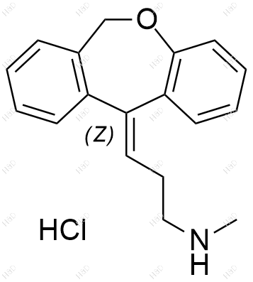 奥洛他定杂质25(盐酸盐)结构式