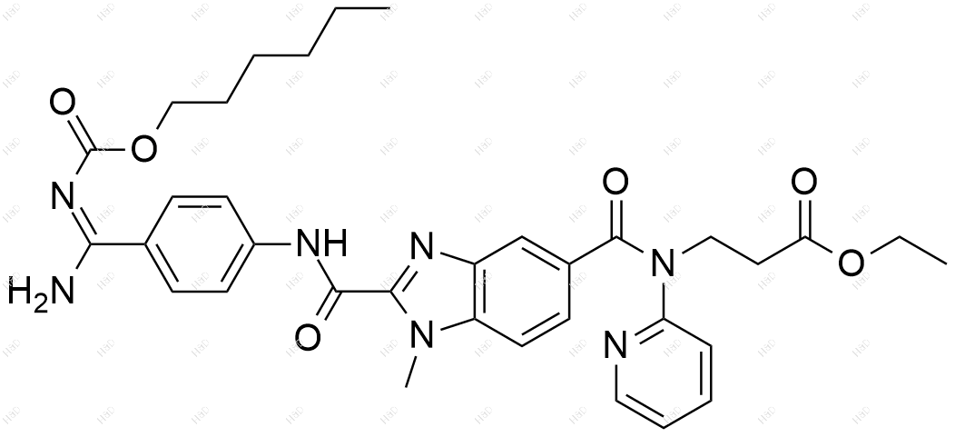 达比加群酯杂质86结构式