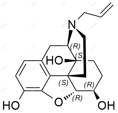 6β-羟基纳洛酮结构式