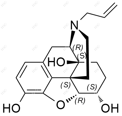 6α-羟基纳洛酮结构式