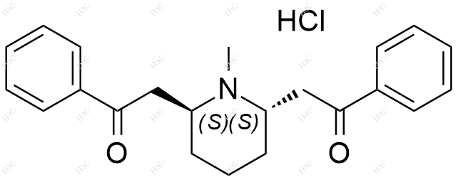 洛贝林杂质6(盐酸盐)结构式