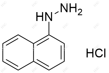 2-萘肼盐酸盐化学结构式