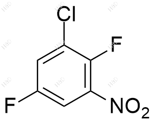 1-氯-2,5-二氟-3-硝基苯化学结构式