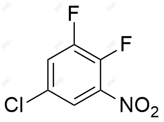 5-氯1,2-二氟-3-硝基苯化学结构式