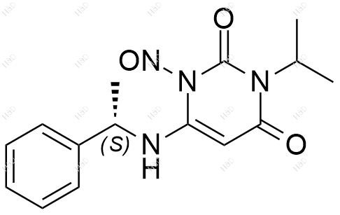 N-亚硝基玛伐凯泰结构式